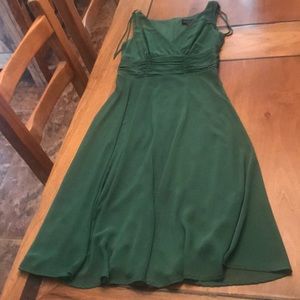 Green Chiffon Dress